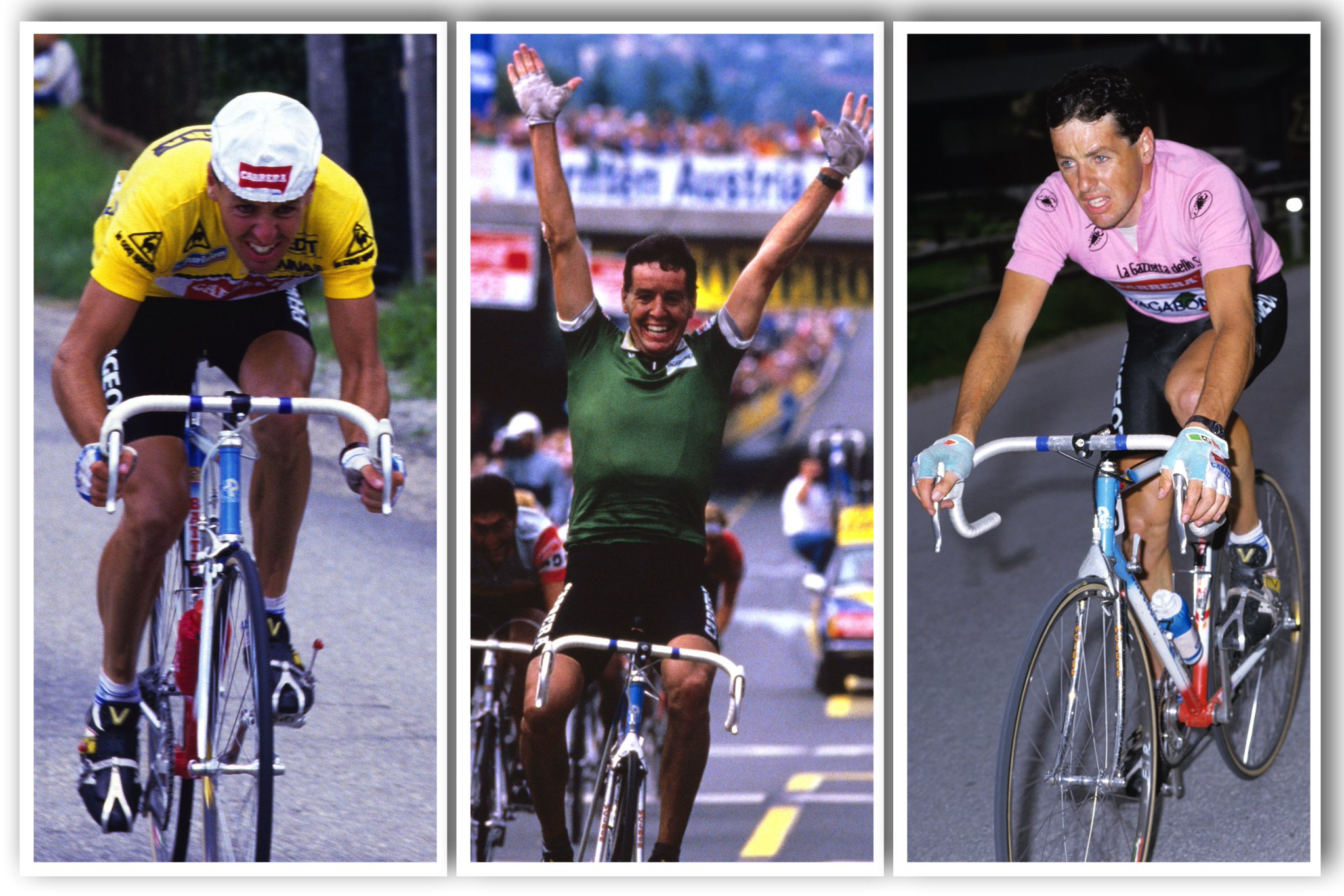Happy 60th Birthday to Stephen Roche, winner in 1987 of the Giro, Tour and Worlds..! 