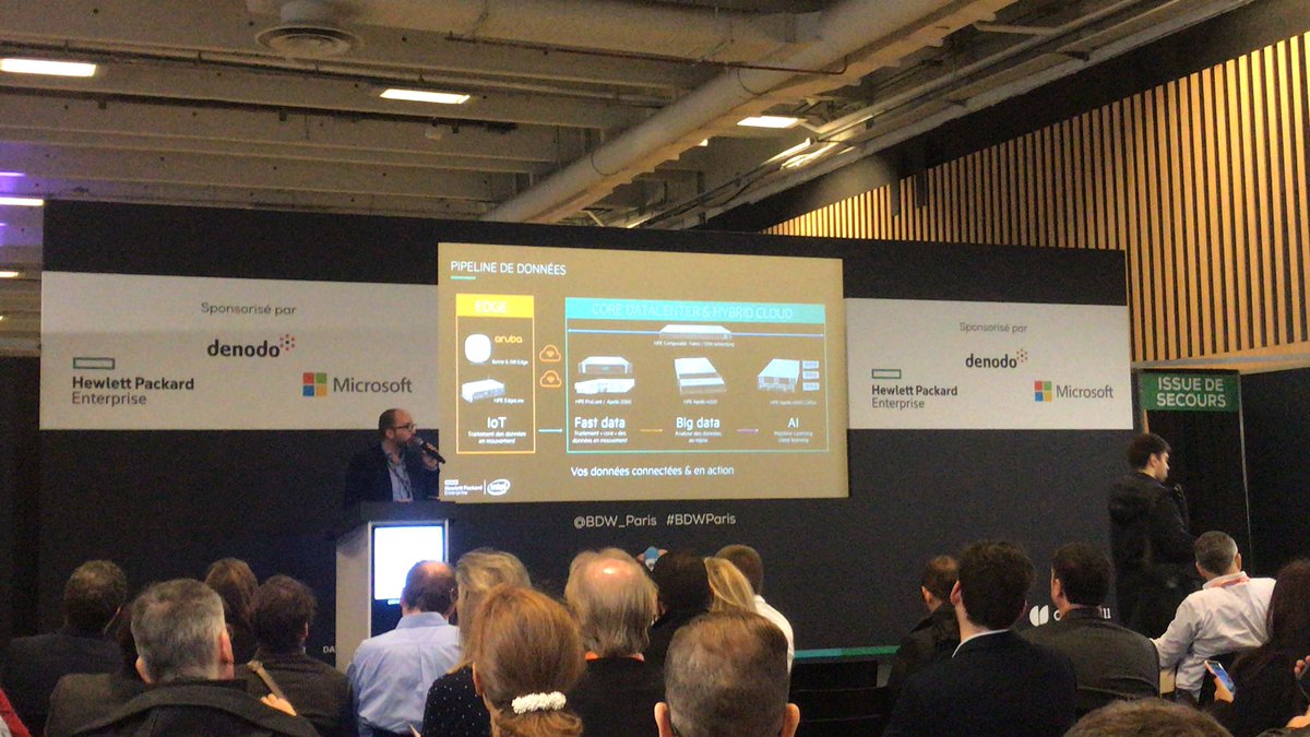 _KissTheBride_'s tweet image. Nous sommes présents au #BigDataWorld @BDW_Paris 
1ère conférence : comment devenir #data-centric pour booster la performance @HPE_FR