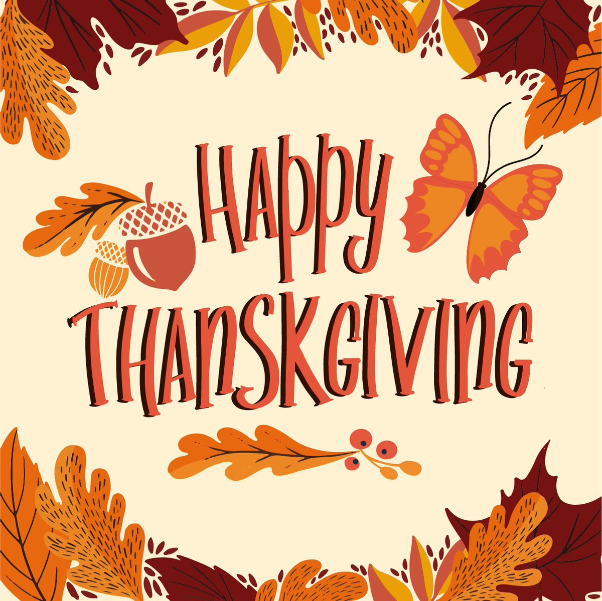 JuliaButterfly's tweet photo. Happy Thanksgiving from all of us at Julia's Butterfly Foundation. We are so thankful to all our supporters. It is your support that enables us to help so many families catch a break. https://t.co/cTsvMbk5hy