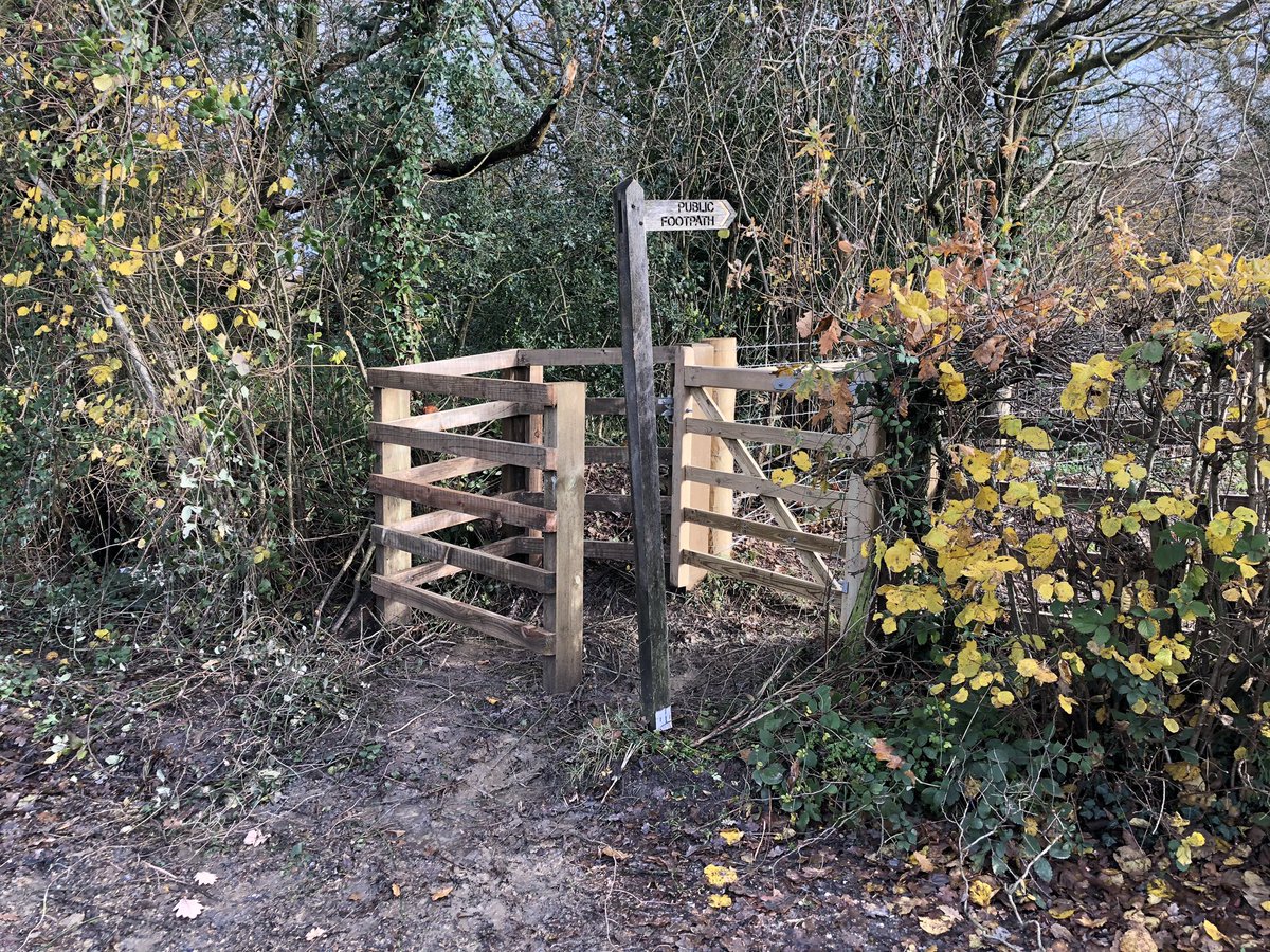 #FarmingCares we are gradually replacing all our footpath stiles with kissing gates because we want to make our rights of way more accessible. We did this one on a well used path yesterday.