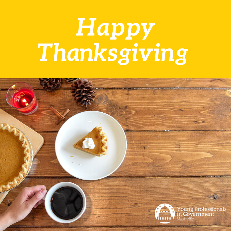 YPGnash's tweet photo. Happy #Thanksgiving from #YPGNash! We hope you have a safe and enjoyable holiday! https://t.co/fNUyoO7Heb