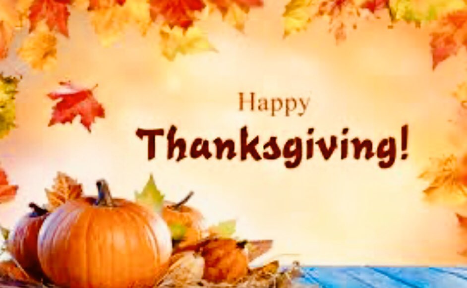May you and your family have a nice and relaxing Thanksgiving.