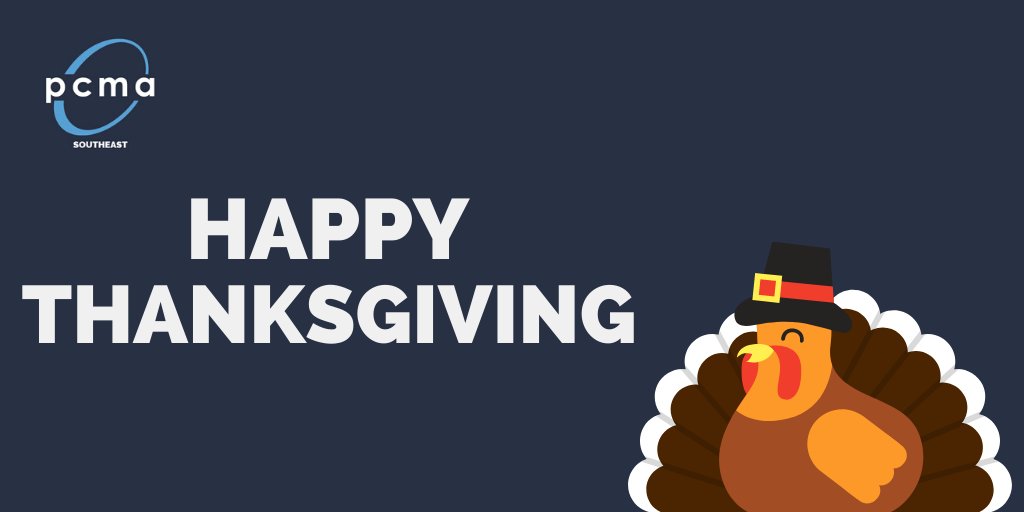 SE_PCMA's tweet image. Happy #Thanksgiving , #PCMASE! 🦃
