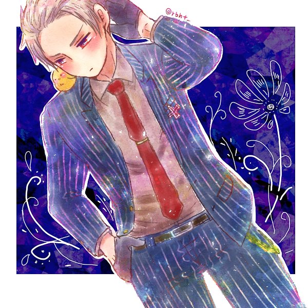 rbht_'s tweet photo. ギルベルト【スーツ】
#APHワンドロ版深夜創作60分一本勝負
@Hetalia_1daw https://t.co/VuvmbwtHrX