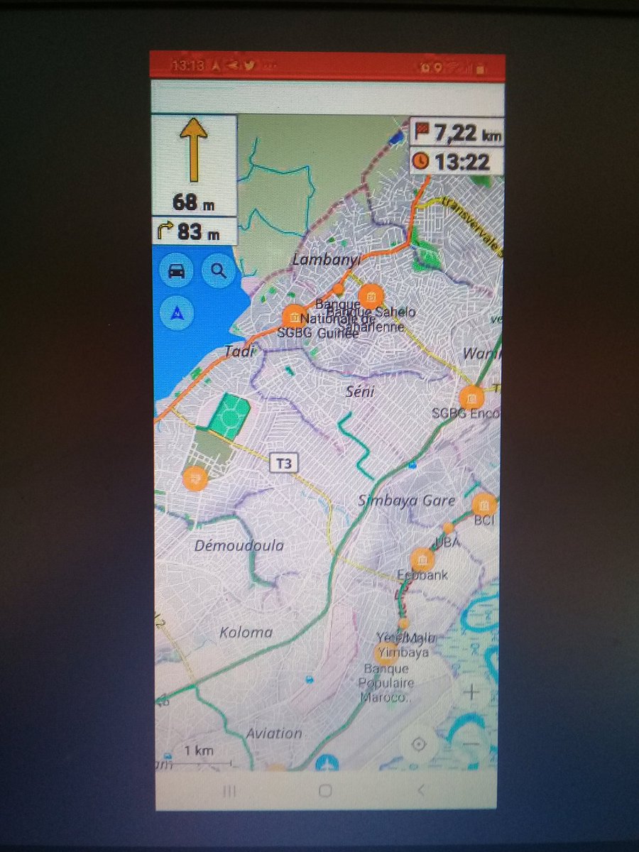 big_hamda's tweet photo. Deuxième et dernier jour de session de renforcement des capacités en cartographie numérique et #SIG libres à l'endroit des étudiants et membres de la communauté @osmguinee.
Prise en main des applications android #OsmAnd, #OsmTracker, #Kobo et #MapSwipe https://t.co/XY2SA3y9JU