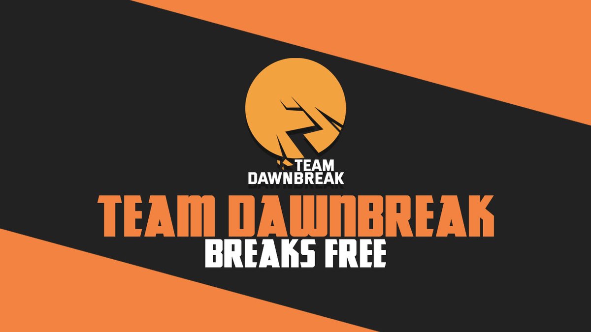 TeamDawnbreak's tweet photo. Team DawnBreak: Breaks Free
Join us on our adventure to revolutionize eSports in Lebanon!! As a warm welcome to the eSports scene we would like to announce our team for Smash Bros Ultimate (open thread), and hopefully in the coming month or 2 another team that we're working on👀 https://t.co/aRTD2P2NWa