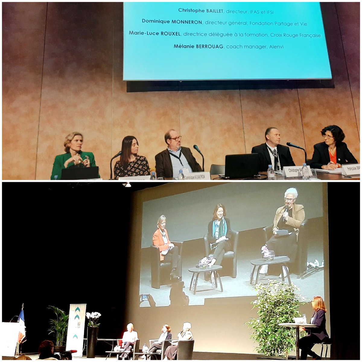 DoerlerBruno's tweet photo. Congres #Fehap, la personne acteur de son parcours, conclusion de nos ministres @s_cluzel @agnesbuzyn , "vous osez construire une société de progrès, une société du choix".
Et la participation active de #fondationpartageetvie, autour de l'attractivité de nos métiers https://t.co/5XtSGNzjht