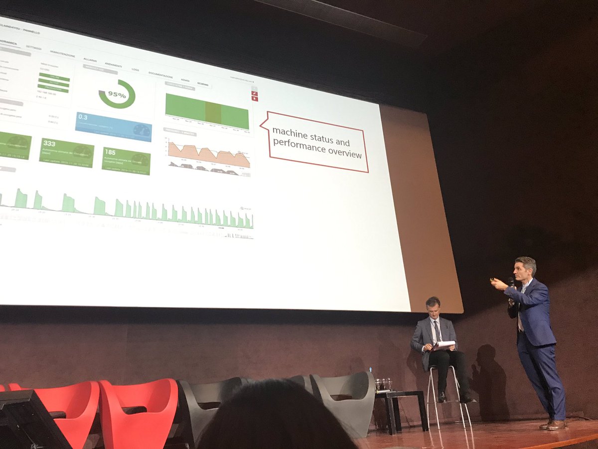 Industry4Biz's tweet photo. Con Servitly abbiamo realizzato un portale con report, notifiche, diagnostica e supporto remoto. Ma ciò che importa è che la macchina funzioni bene e che un alarm allerti in casi di malfunzionamento. @GCogotzi CLIND @AsapSMF #ASAPFORUM @Industry4Biz https://t.co/McSiW8U7pe
