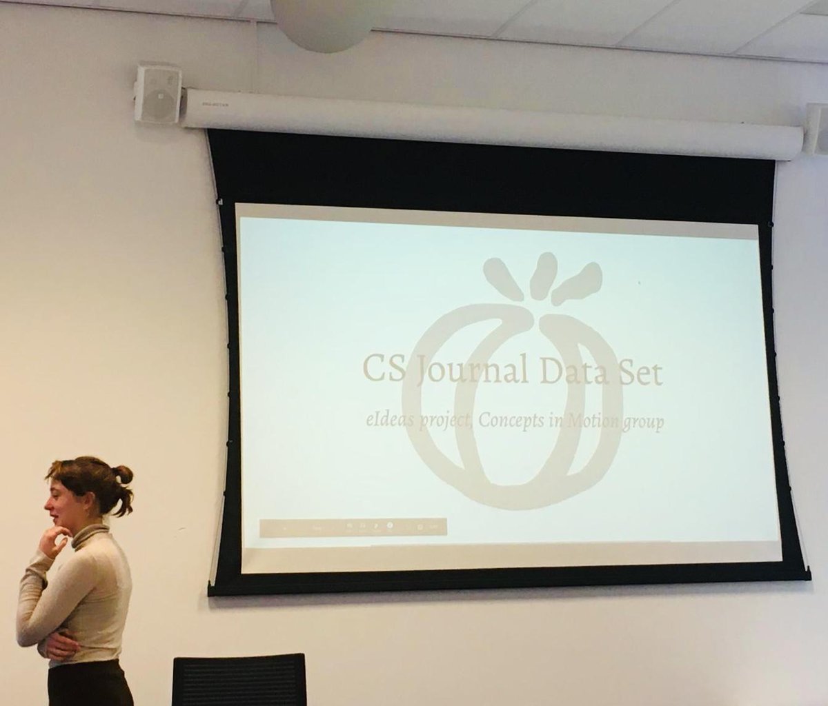 e-Ideas at the Digital History Workshop organized by <a href="/CREATE_UvA/">CREATE</a>! <a href="/YvetteOortwijn/">Yvette</a> presented "Conceptual Scheme Journal Data Set" #philosophy #dataset #digitalhumanities