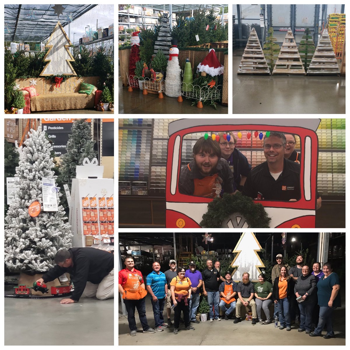 Some great holiday prep, excited for Black Friday with this team. #blackfridayinD2