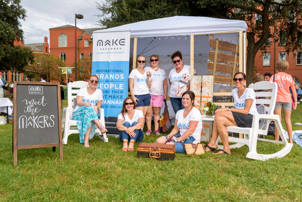 We’re giving thanks today for all the makers in the Make Savannah family! This #ThrowbackThursday photo gives us all the feels from our first public event in the fall of 2018 at Picnic in the Park. Happy Thanksgiving and thank you for making Savannah! 

#wemakesavannah