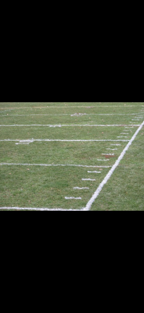 So we bought paint and went down to the field on Wednesday morning. We had a striper and string. We were determined. We also got a little carried away. These pictures don’t do it justice but we made a 60 yard field that rivaled some high schools: