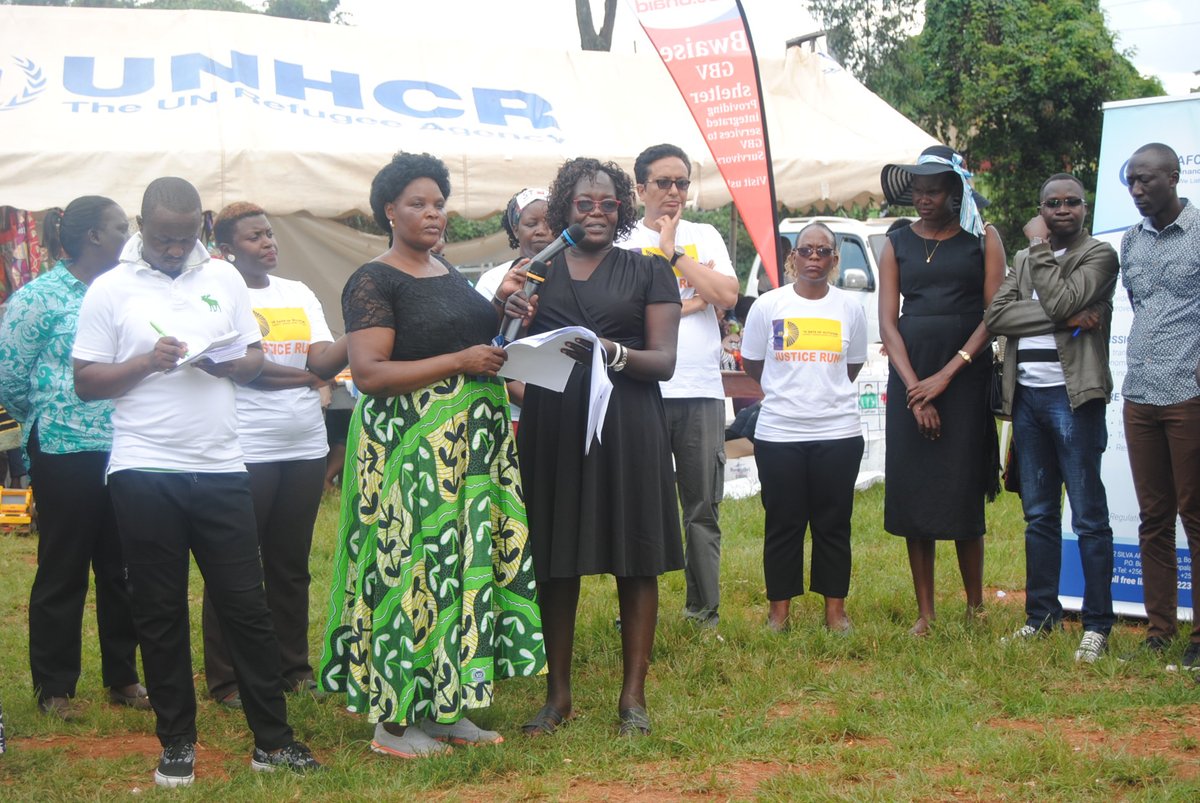 InterAidUganda's tweet photo. Today the SGBV working group with the support of @UNHCRuganda have been launching the 16 days of activism. The theme of the day has been; “ORANGE THE WORD: PEACEFUL CO-EXISTANCE IS A SHARED RESPONSIBILITY”. https://t.co/MzHxdAj8dV