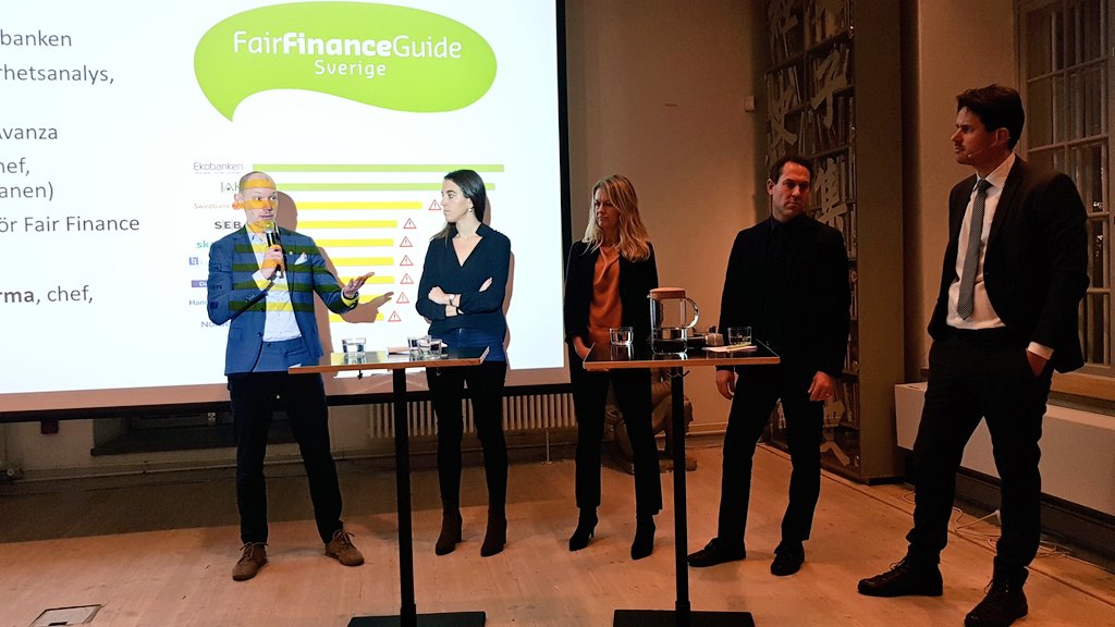 Svanen (@svanen) on Twitter photo Är Svanens krav för lätta för att bidra till ett hållbart sparande? Per Sandell med i panelsamtal hos <a href="/FairFinanceSE/">Fair Finance Guide</a> Är Svanens krav för lätta för att bidra till ett hållbart sparande? Per Sandell med i panelsamtal hos <a href="/FairFinanceSE/">Fair Finance Guide</a>