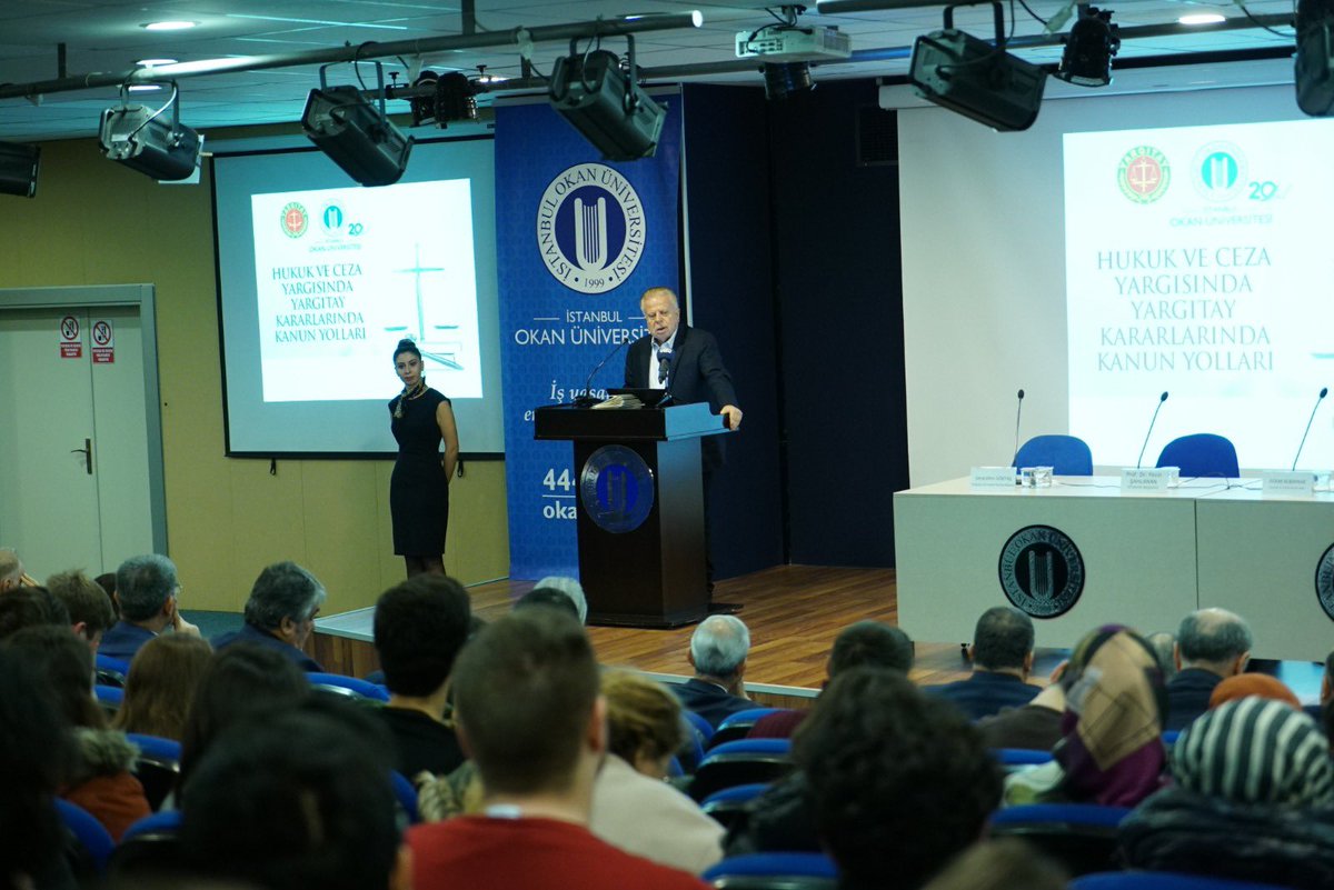 Üniversitemizde bugün Hukuk Fakültemizin düzenlediği “Hukuk ve Ceza Yargısında Yargıtay Kararlarında Kanun Yolları” paneline, Yargıtay Birinci Başkanı İsmail Rüştü Cirit, Yargıtay Daire Başkanları ve hukukçular katıldı. Tüm katılımcılara teşekkür ederim.
