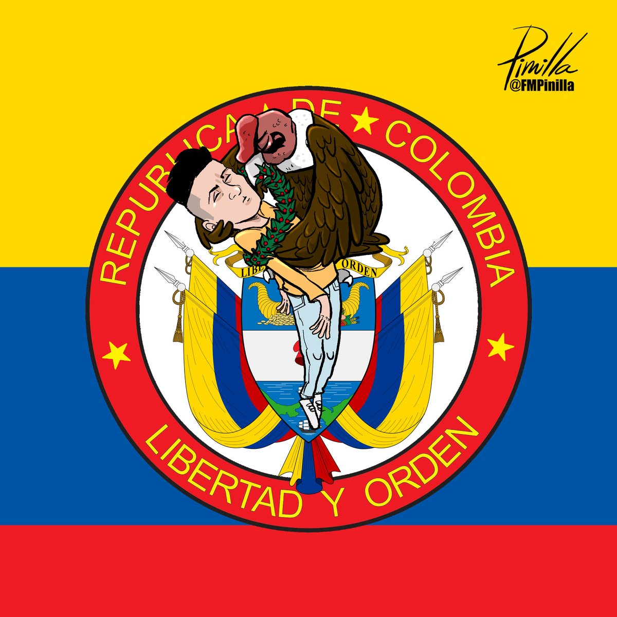 FMPinilla's tweet image. #DylanCruz... #DibujoLibre para @DLasAmericas #Colombia