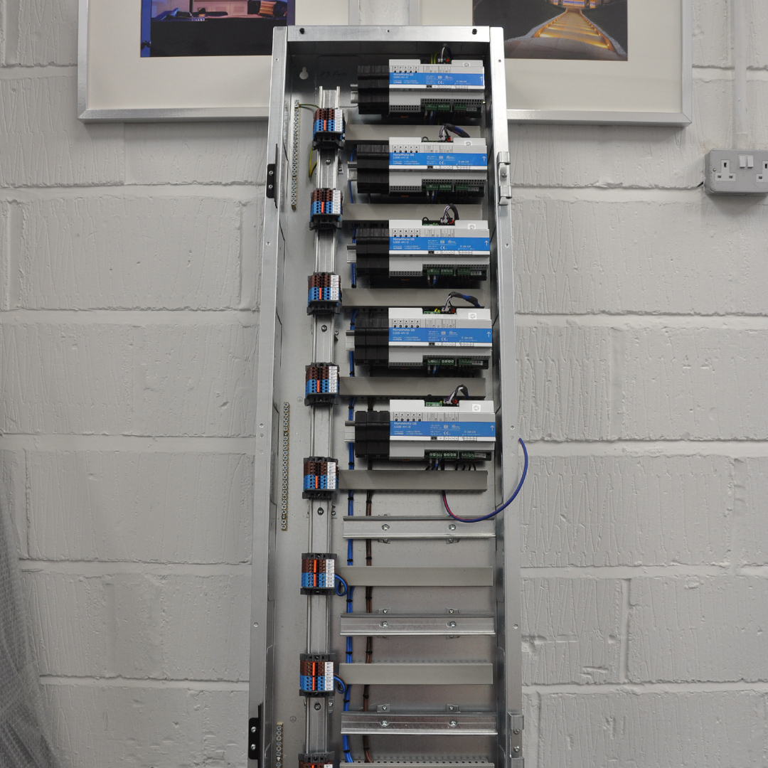 Behind the scenes at SONA HQ preparing lighting panels for an upgrade at a clients home. 

This upgraded lighting system is the last update to a luxury home which now features a SONA network, audio video, and private home cinema.