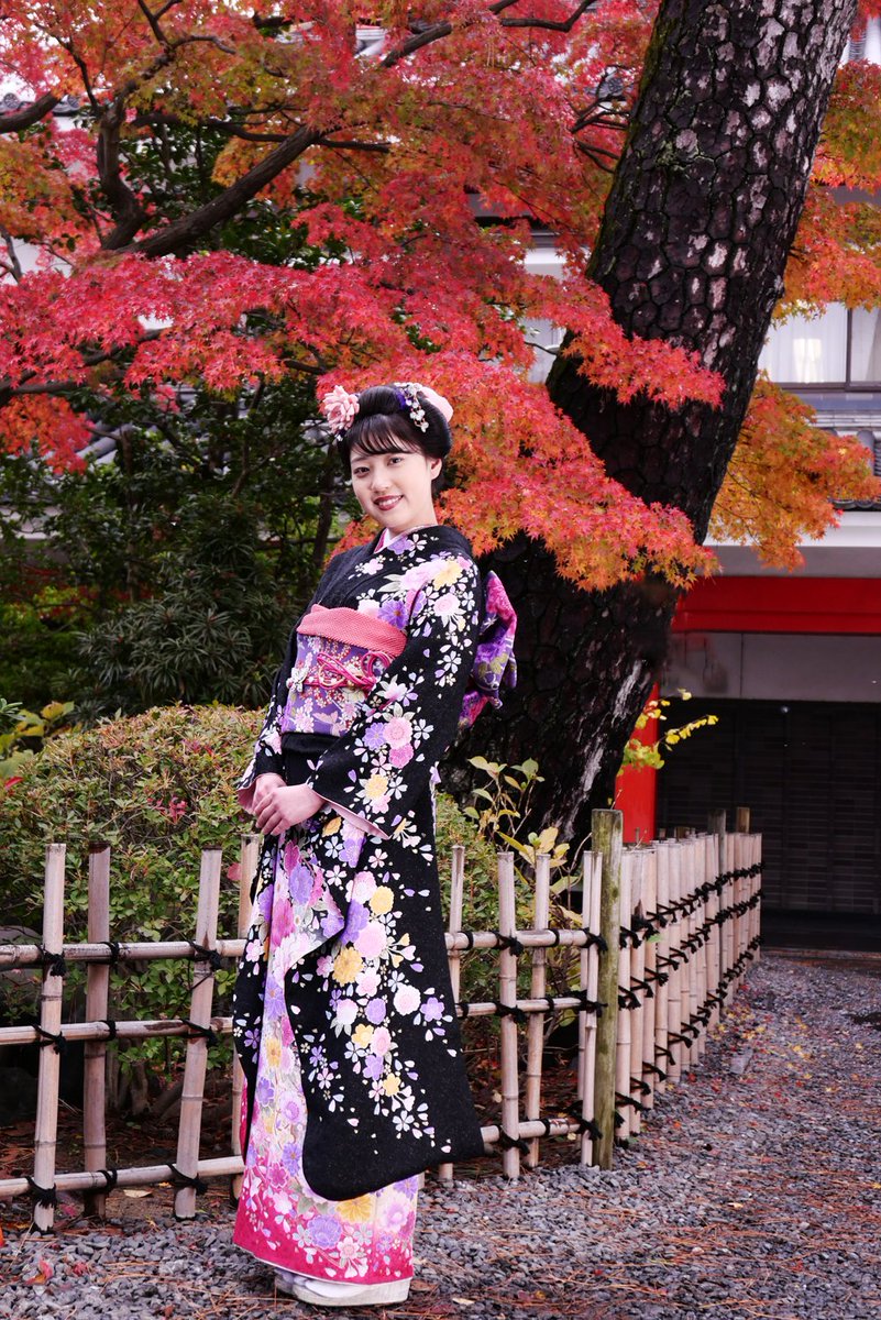 Seventhly On Twitter 2019 11 24 全東 高幡不動 着物撮影会 大野亜未 おおのつぐみ さん ２枚は午前最初 ２枚は午後終了 土方歳三 土方歳三没後150年 ひの新選組まつり 土方歳三の恋人 高幡不動きものクイーンコンテスト 高幡不動参道会 高幡不動尊 全東京
