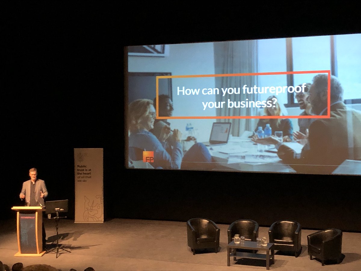 Nucleus_Russell's tweet photo. Brett Davidson talking about Future Proofing your business. Always evolving. #pfsfutureproof https://t.co/nKgDjQNe8o