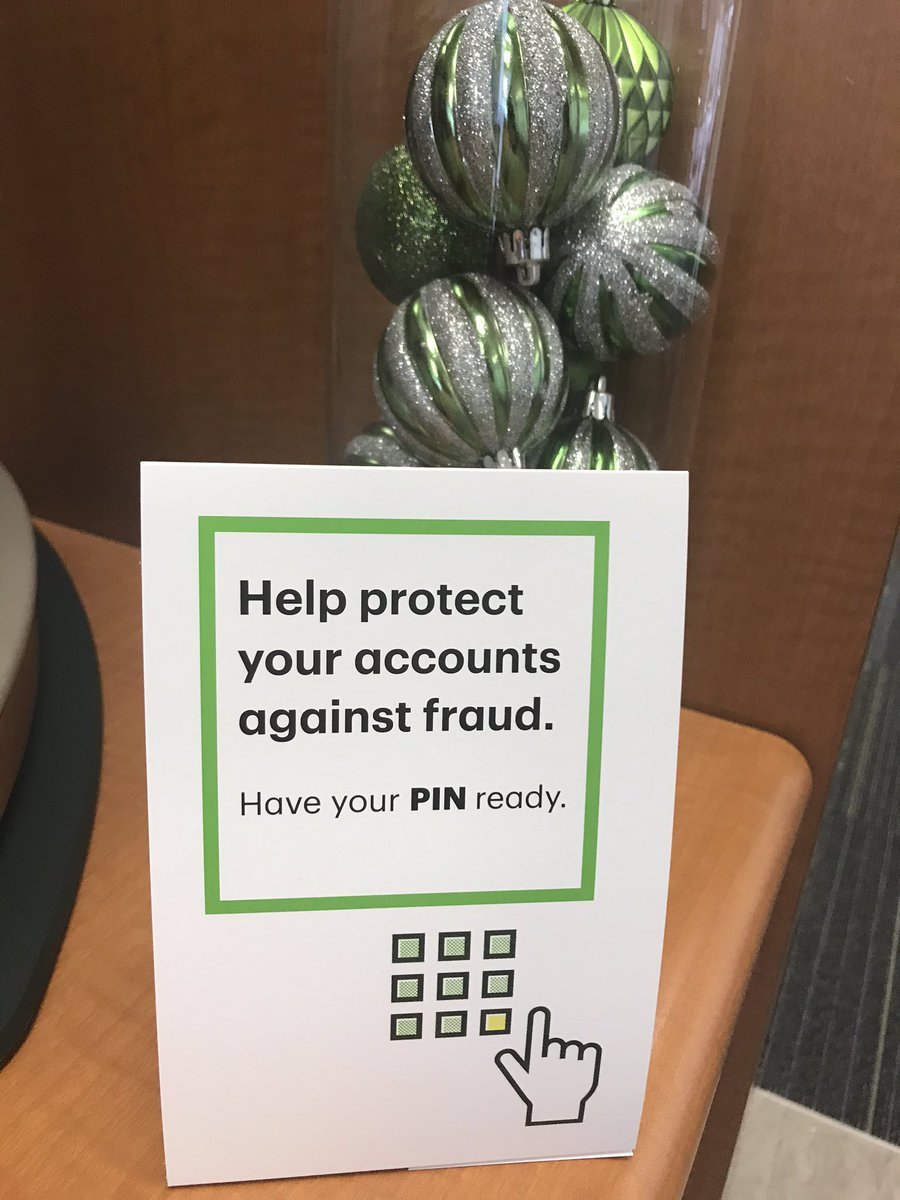 Get ready to get pin athenticated at branch 4848!  The most convenient and safest way to be identified!  #pnc <a href="/KateCogswell1/">Kate Cogswell</a> @DylanTufford_TD