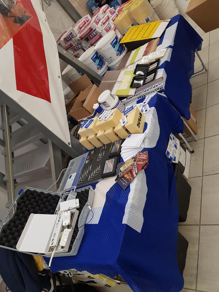 Dural_UK's tweet photo. We are all set up for the trade day at CTD Croydon CR0 4TQ. Come down and meet the team, grab some freebies. We will be here until 7pm 😊

#Tradeday #CTDTrade #Dural #Freebies https://t.co/C4dxYpGhXF