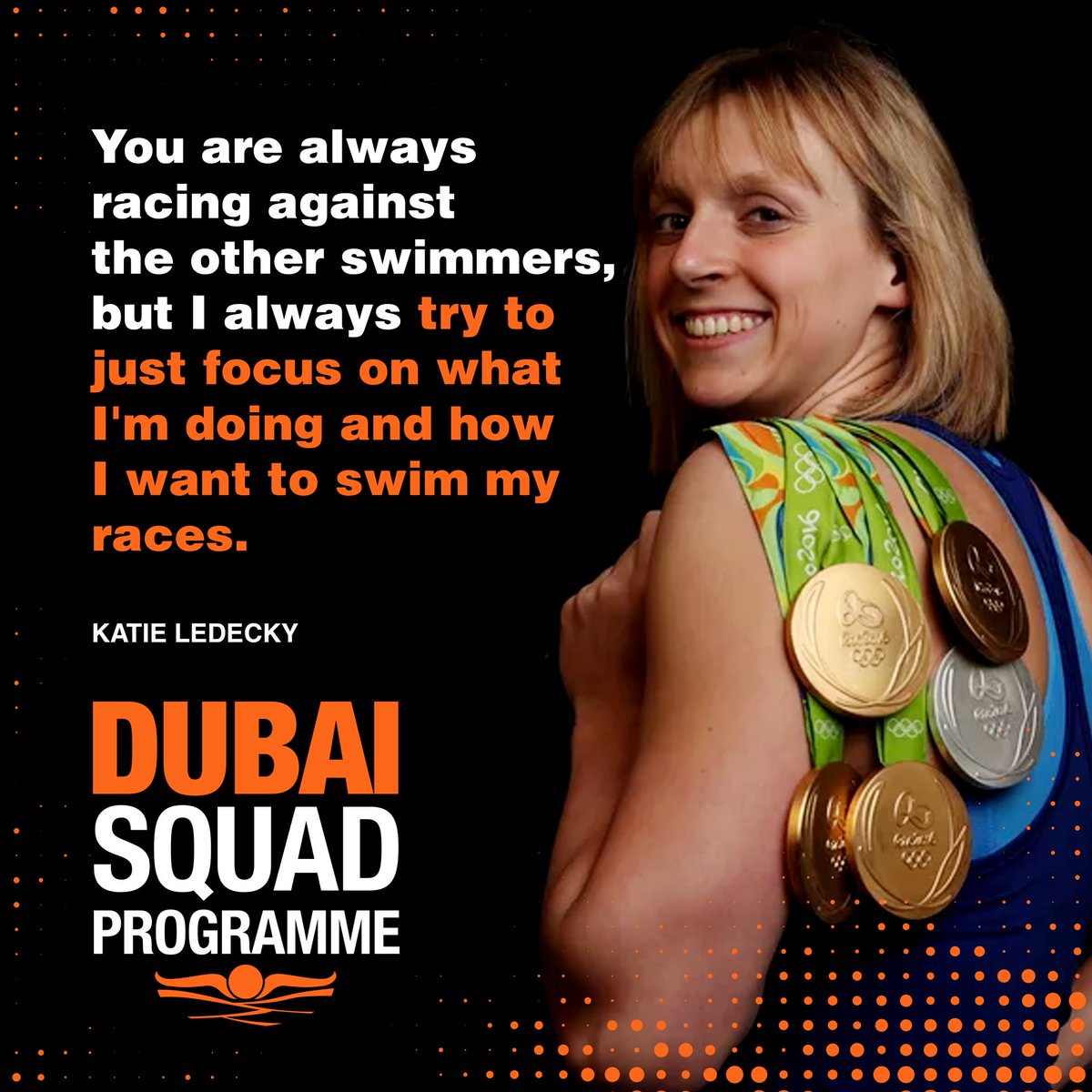 HamiltonDubai's tweet image. 🥇 🏊🏼‍♀️ 🇺🇸 Katie Ledcky sure knows how to race! #ProcessFocus #HamiltonAquatics