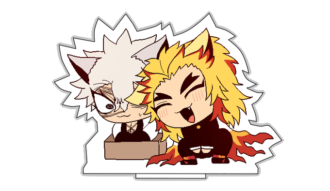 사시맨さんがTwitterに投稿した煉獄杏寿郎(鬼滅の刃)のイラスト。