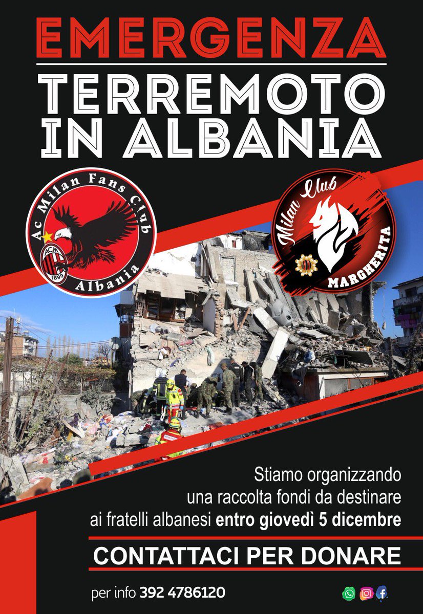 Un iniziativa da applausi per Milan Club Margherita 👏 

Faleminderit per iniciativen tuaj djema 👏