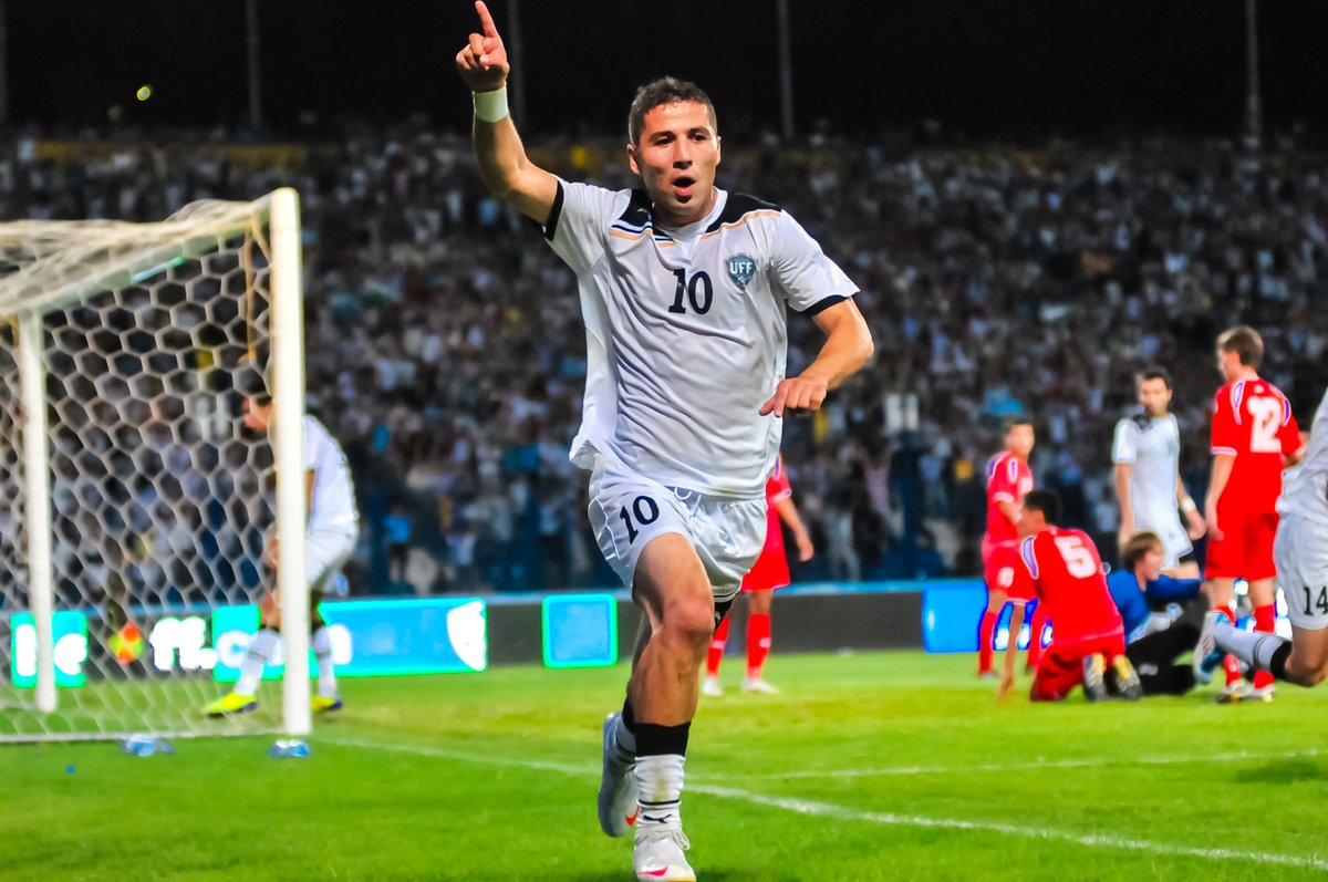 📋 Bugun yaqin o‘tmishning mashxur hujumchilaridan biri Ulug‘bek Baqoyev o‘z tavallud ayyomini nishonlamoqda. 
 
🇺🇿 O‘zbek futboli jamoatchiligi va muxlislar nomidan Baqoyevni tavallud kuni bilan tabriklaymiz!  

#TeamUzbekistan #MilliyJamoa