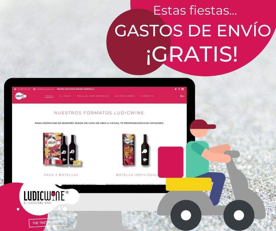 🔊 GASTOS DE ENVÍO GRATIS en toda la península hasta el 03 de enero ✨🍾

Aprovecha esta oportunidad y regala ludicwine.com
 🍷🔝

¡Les encantará🎉 ! Enhorabuena <a href="/Tamara_Falco_/">Tamara Falcó</a>!!!

#cataaciegas #vino #juegodelvino #regalosoriginales #catadevino  #MasterChefCelebrity