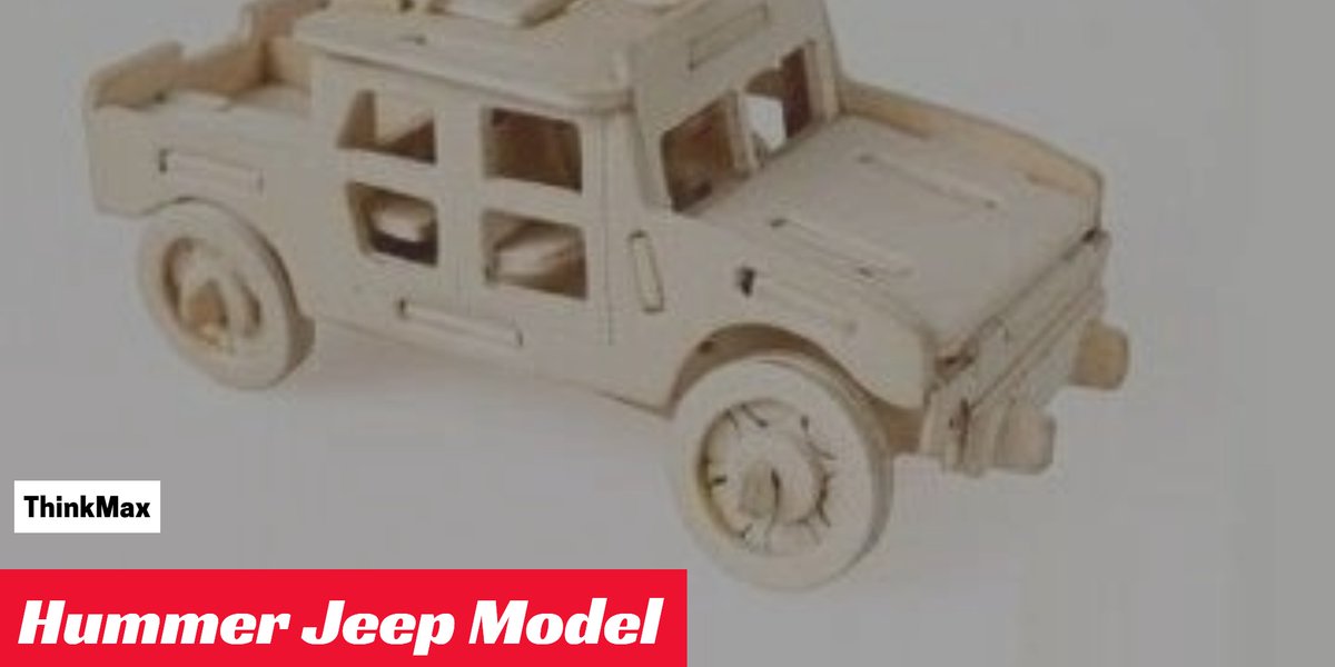 ThinkMax1's tweet photo. Are you ready to make a car?
https://t.co/QQgLRtp1Bl
#puzzle #Educational #Building #Blocks #Puzzle #Toy #Hummer #JeepModel https://t.co/J9Hooo0Pil