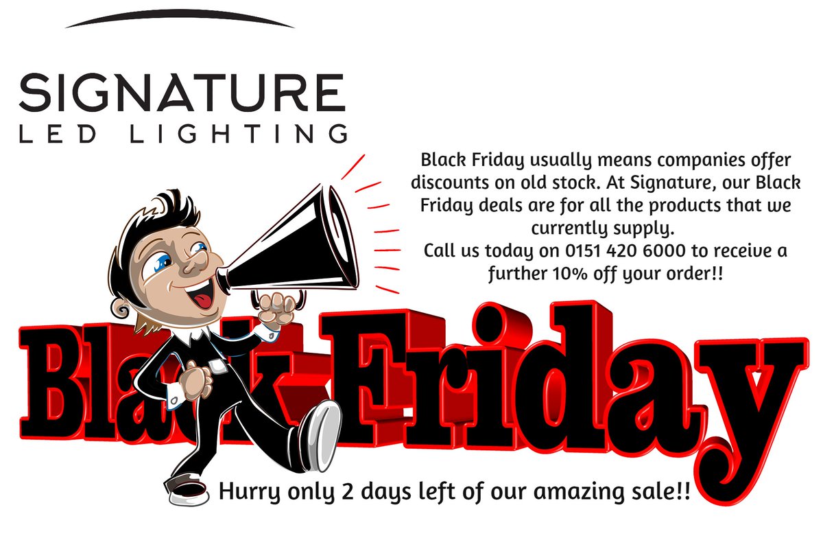 SignatureLED's tweet image. Our #BlackFridaySale has already started. Call us today on 01514206000 to hear our amazing prices. These prices will not be beaten for #quality #LED #lighting #timetogrababargin #lifeilluminated