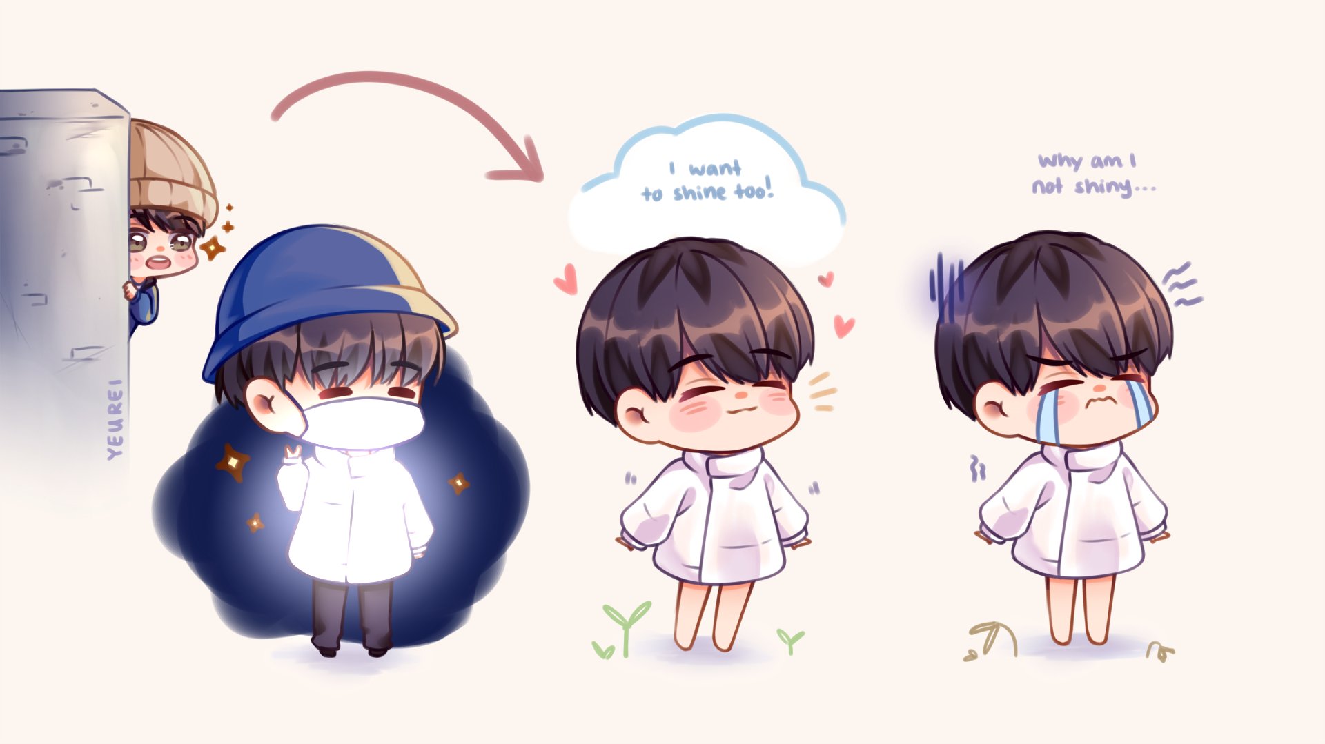 yeu 🌷 on Twitter: "🐯 wants to shine too!! #eunhae #fanart…
