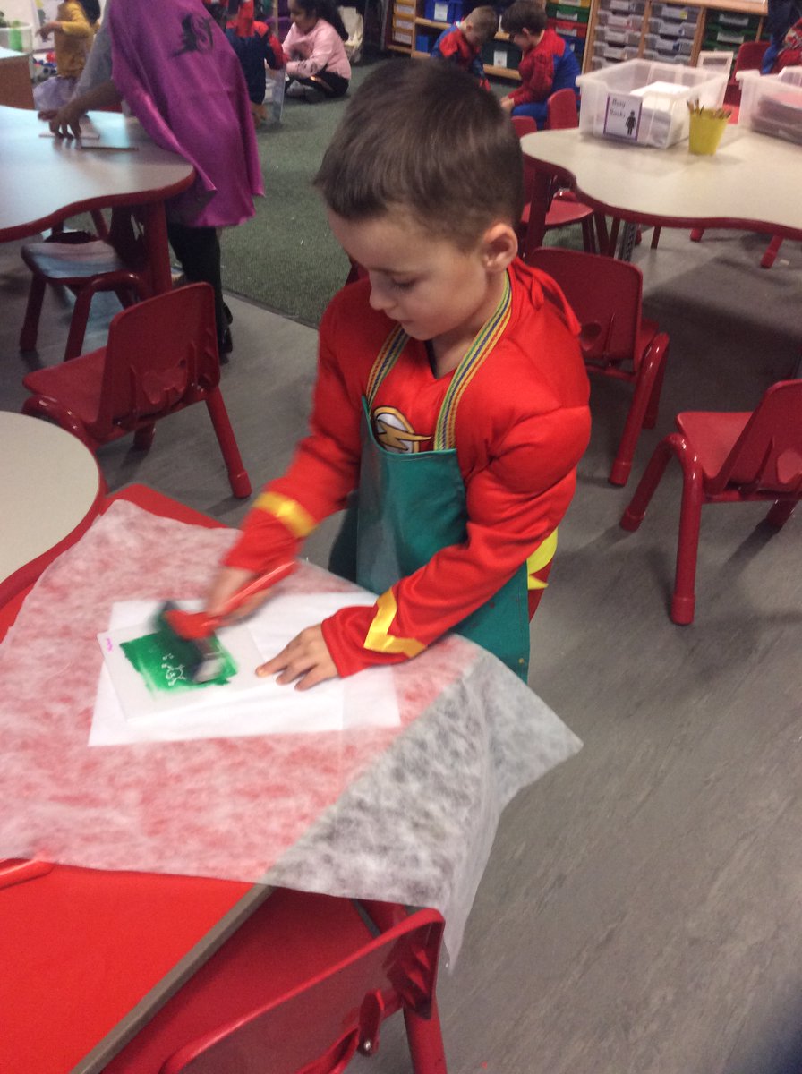 SJSNelson's tweet photo. Year 1 had a great day on Super Hero Day! The made traps for the evil pea, made capes by printing and lots of other super activities! #superherofun #Year1totherescue #teamSJS #evilpea https://t.co/rOIlZSqpqp