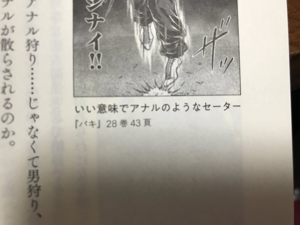 前ｑ 前田久 グラップラー刃牙 はｂｌではないかと１日３０時間３００日考えた乙女の記録ッッ を買ったぜ 本文がイカれているのは知っていたが 画像のキャプションまでッッッ どぉなってんだァ カネジュンさんッッッッッ T Co