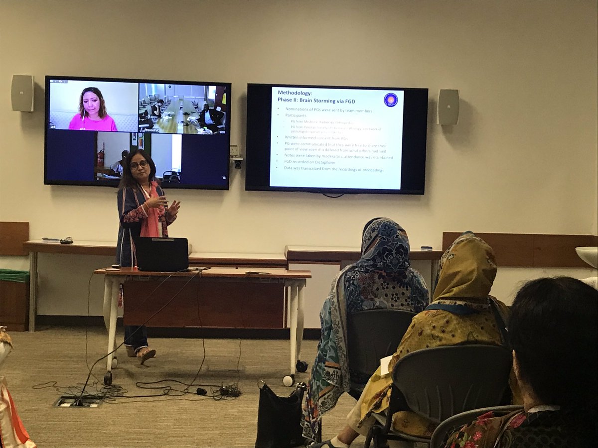 azranaseem's tweet photo. Paper presentations on the use of a technology in higher education by Eman Rashwan, Dr Lena Jafri, and Dr Sadia Fatima at #sotlc @doctorsadia1 @AKUGlobal #sotl #highered #medicaleducation https://t.co/RfUgwXDarD