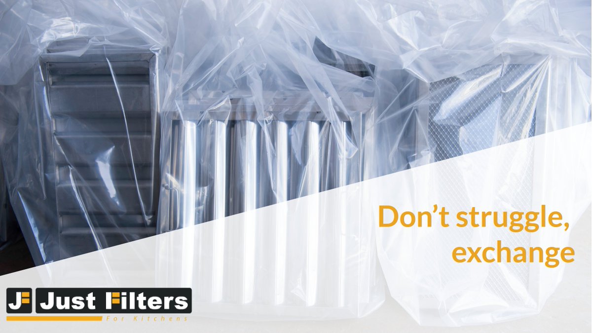 Just_Filters's tweet photo. Don’t struggle with cleaning your filters! Exchange them with us instead, we will then clean them thoroughly off-site allowing your service to continue. https://t.co/gqlk2TZvmv
#Cleaning #GreaseFilters #Kitchen #TimeEfficient https://t.co/jAZSDfZtcP