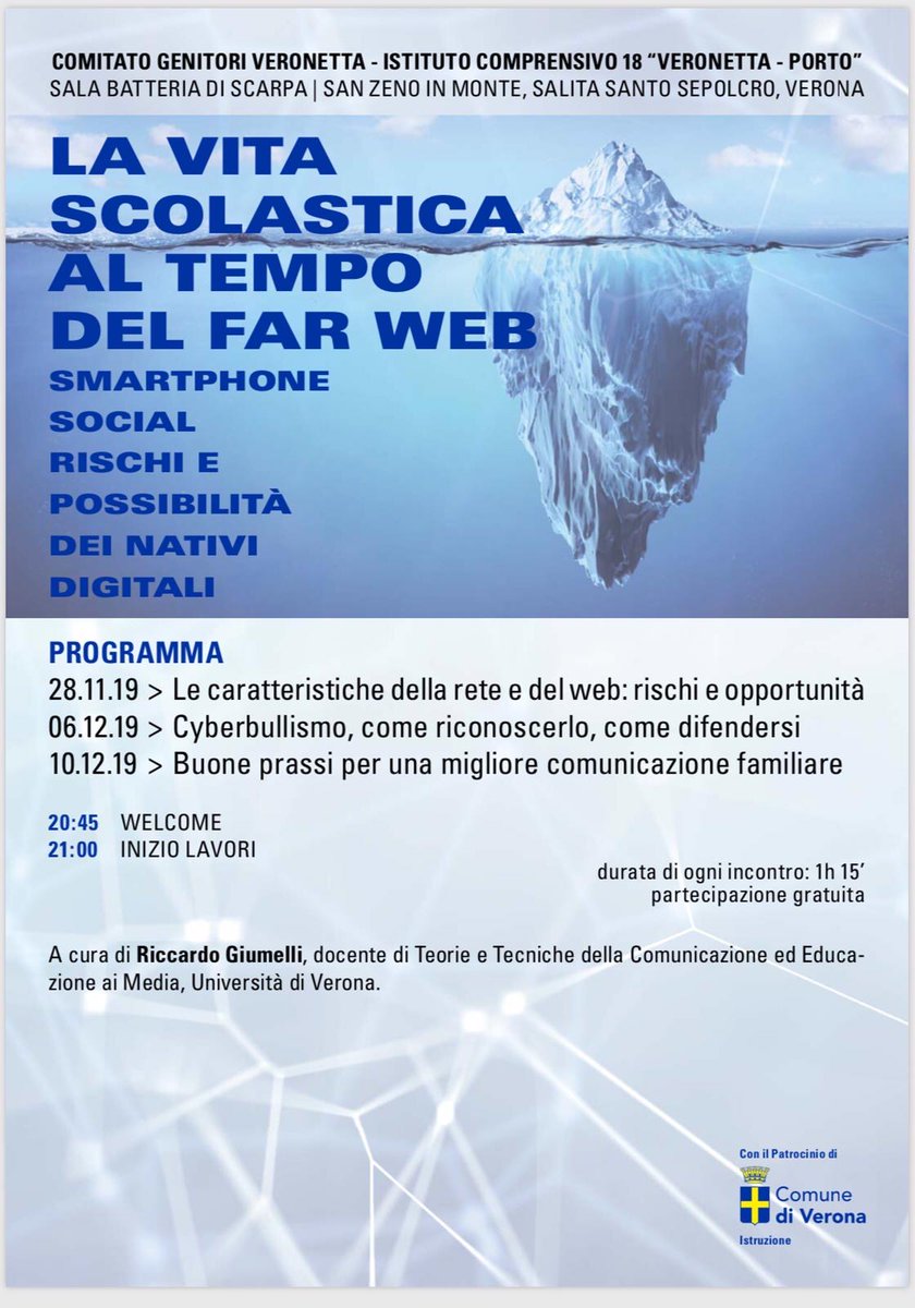 VeronaNews_net's tweet image. – is.gd/djmEEo – #ComitatoGenitoriVeronetta #FarWeb #RiccardoGiumelli