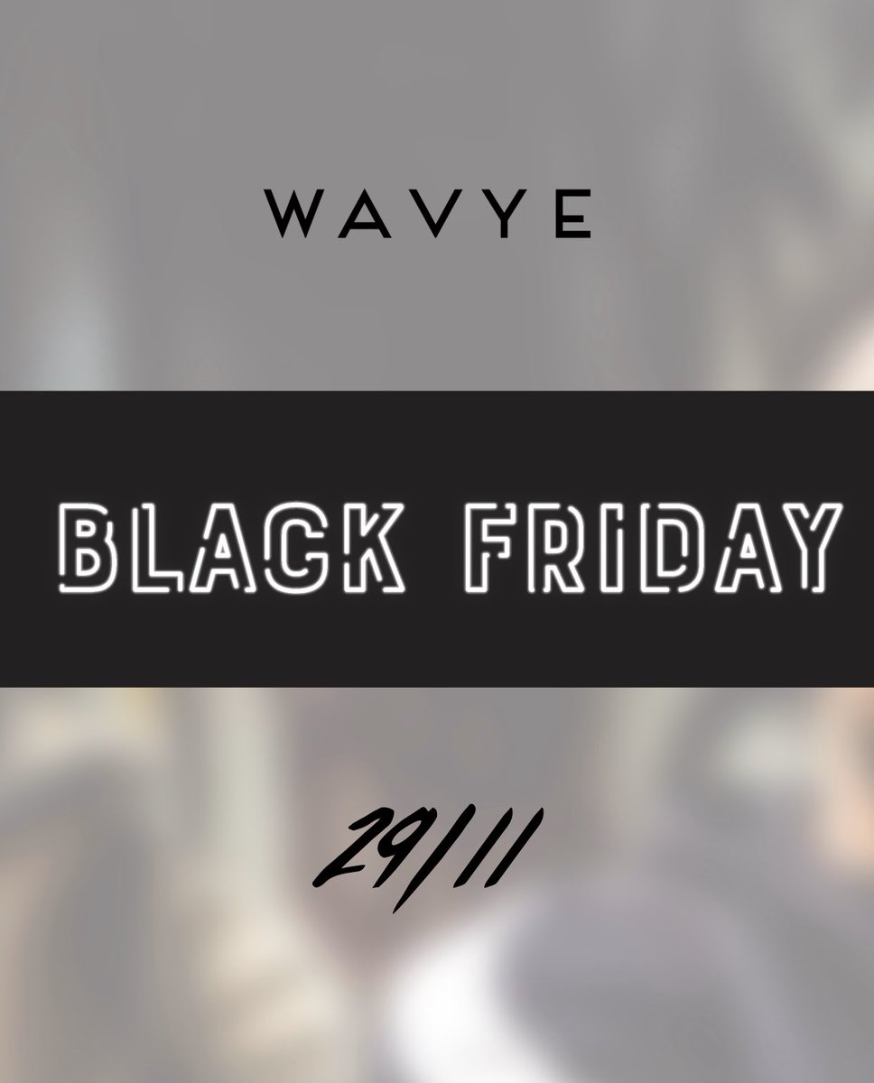 #BLACKFRIDAY 1 DAY TO GO!