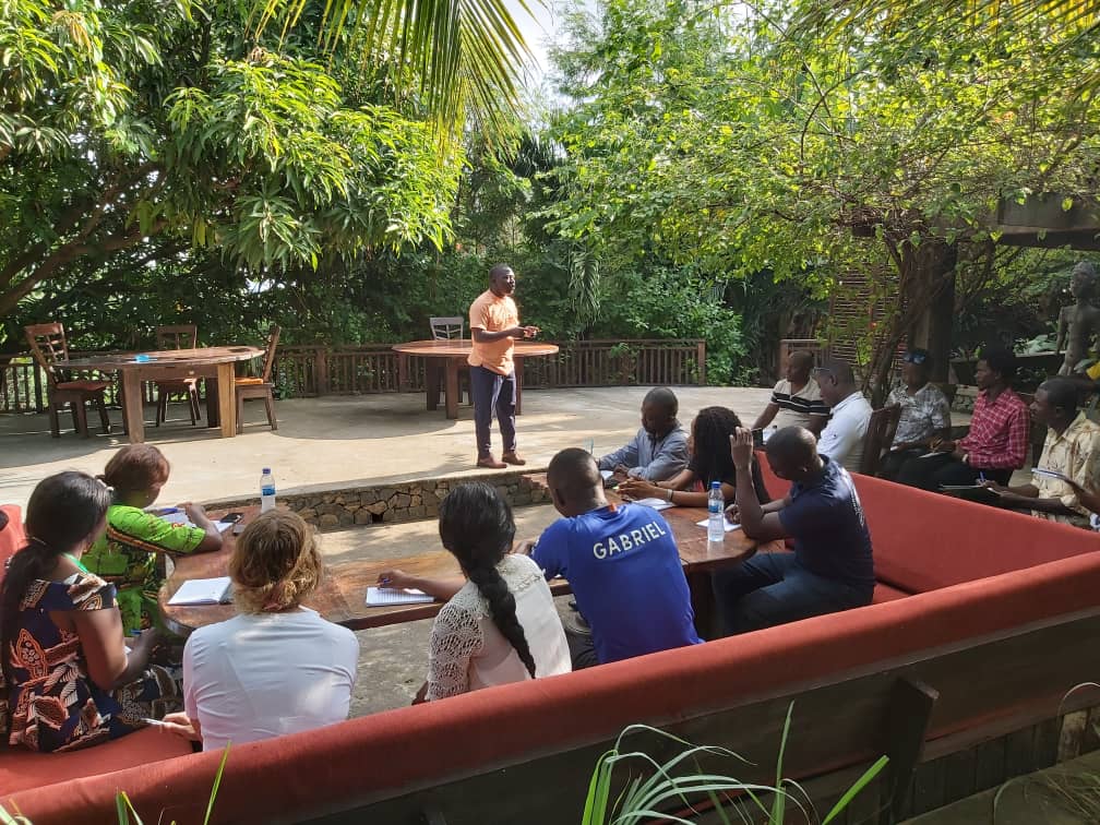 wacsi's tweet image. It is time to pitch! Organisations taking part of our 5-day training on #LocalFundraising in Freetown present a 60 seconds pitch of their proposals. #CSOBeyondAid #ShiftThePower