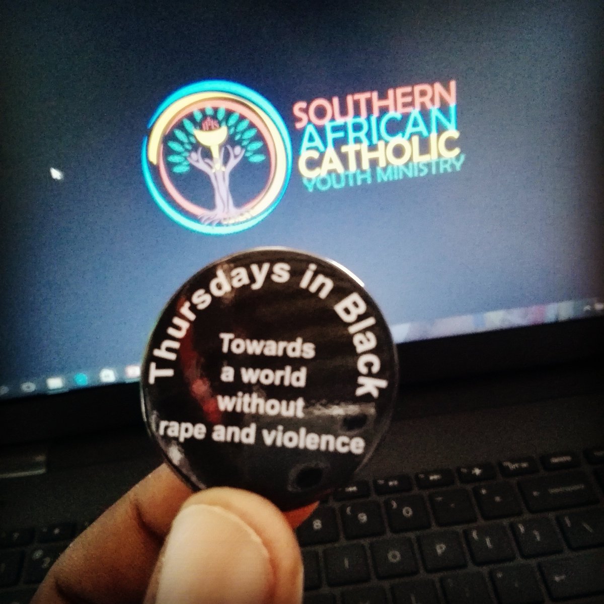 CathYouth_SACBC's tweet photo. Towards a world without rape and violence #SACBC #SACBC_Youth #Thursdaysinblack #ProudlyCatholic https://t.co/gUMciTG8Pa