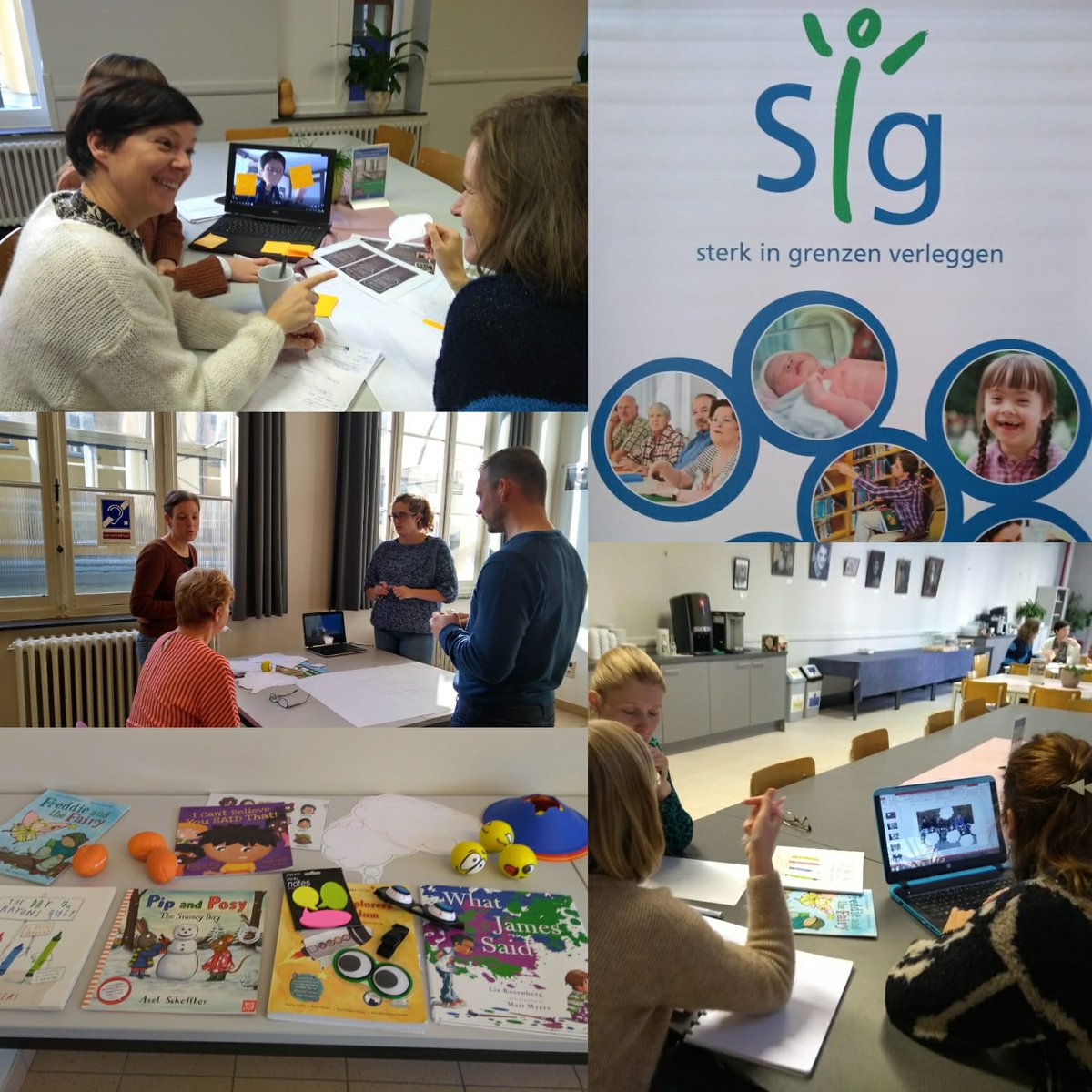 Joining the dots in Belgium with a two day course for SIG. Lots of time to plan groups, explore materials and create lesson plans for growing social competency.
