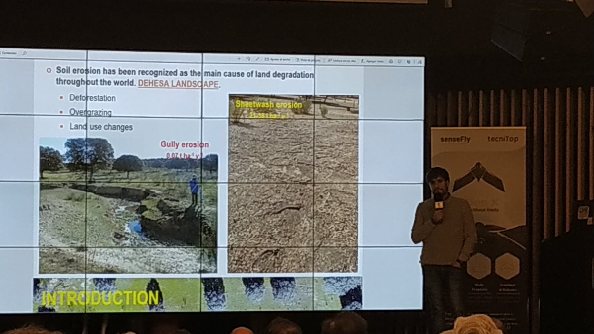 Revista MAPPING (@mappinginteract) on Twitter photo Aplicación de UAS, fotogrametría y algoritmos topográficos para cuantificar el volumen de sedimentos retenido en diques de contención Álvaro Gómez Gutiérrez (Universidad de Extremadura), en el V <a href="/tecnitopsa/">Tecnitop S.A.</a> & <a href="/sensefly/">senseFly, now AgEagle</a> User meeting. #drones #rpas #uav # Aplicación de UAS, fotogrametría y algoritmos topográficos para cuantificar el volumen de sedimentos retenido en diques de contención Álvaro Gómez Gutiérrez (Universidad de Extremadura), en el V <a href="/tecnitopsa/">Tecnitop S.A.</a> & <a href="/sensefly/">senseFly, now AgEagle</a> User meeting. #drones #rpas #uav #