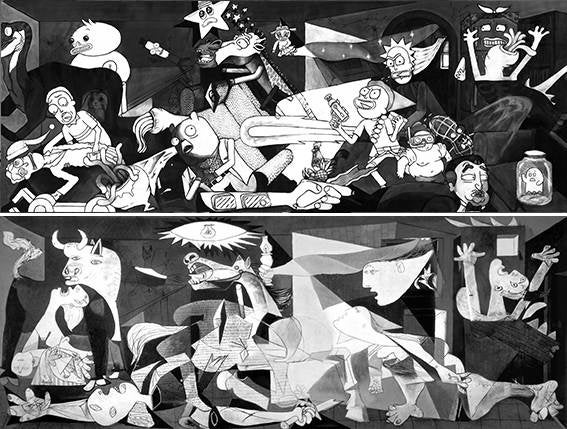 robinbonarlaw's tweet photo. #6MusicArt Creating more FineArtFanArt. Trying to introduce classical paintings to a young audience through the medium of cartoons. https://t.co/qcyo27o7FR