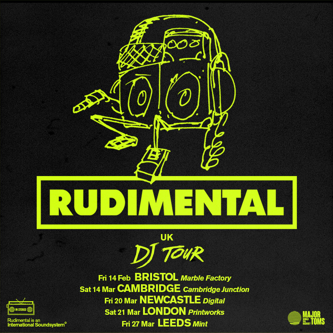 Yes people! Next year we're taking it back to where it all started for us. We're gonna be DJing in clubs around the country and bringing some friends with us 🔥 Make sure you sign up here to get access to pre-sale tickets from 11am on December 3rd rudimental.co.uk/2020DJTour 🙌🏾🙌🏽🙌🏼🙌🏻