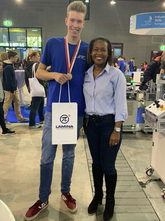 LaminaTech's tweet photo. Lamina Technologies, proud sponsor of #IndustrySkills 💪 https://t.co/cXgyUS1Gcw