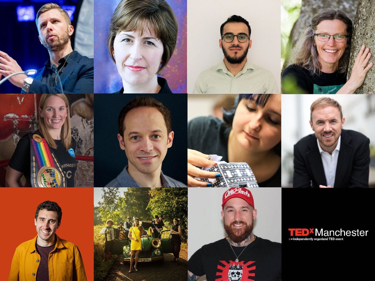 We're really happy to be able to announce the first set of speakers &amp; performers for #TEDxManchester 2020. You can see all our announced speakers &amp; performers here!.. tedxmanchester.com/speakers-2020/