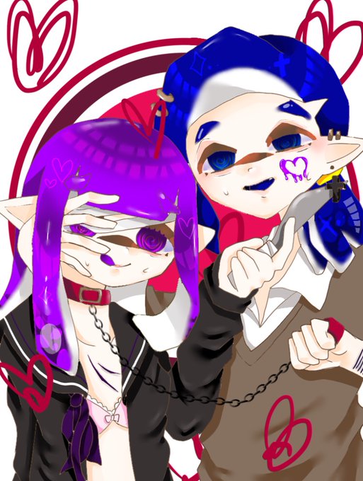 スプラトゥーン2のtwitterイラスト検索結果