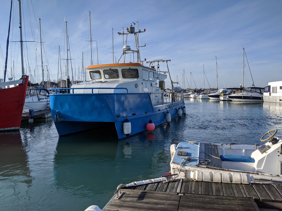 jennifermackell's tweet photo. Inaugural sailing of University of Portsmouth research vessel Noctiluca, lovely day for it. #uopskipper#ims#uop#marinebiology https://t.co/IMepUrDSNR