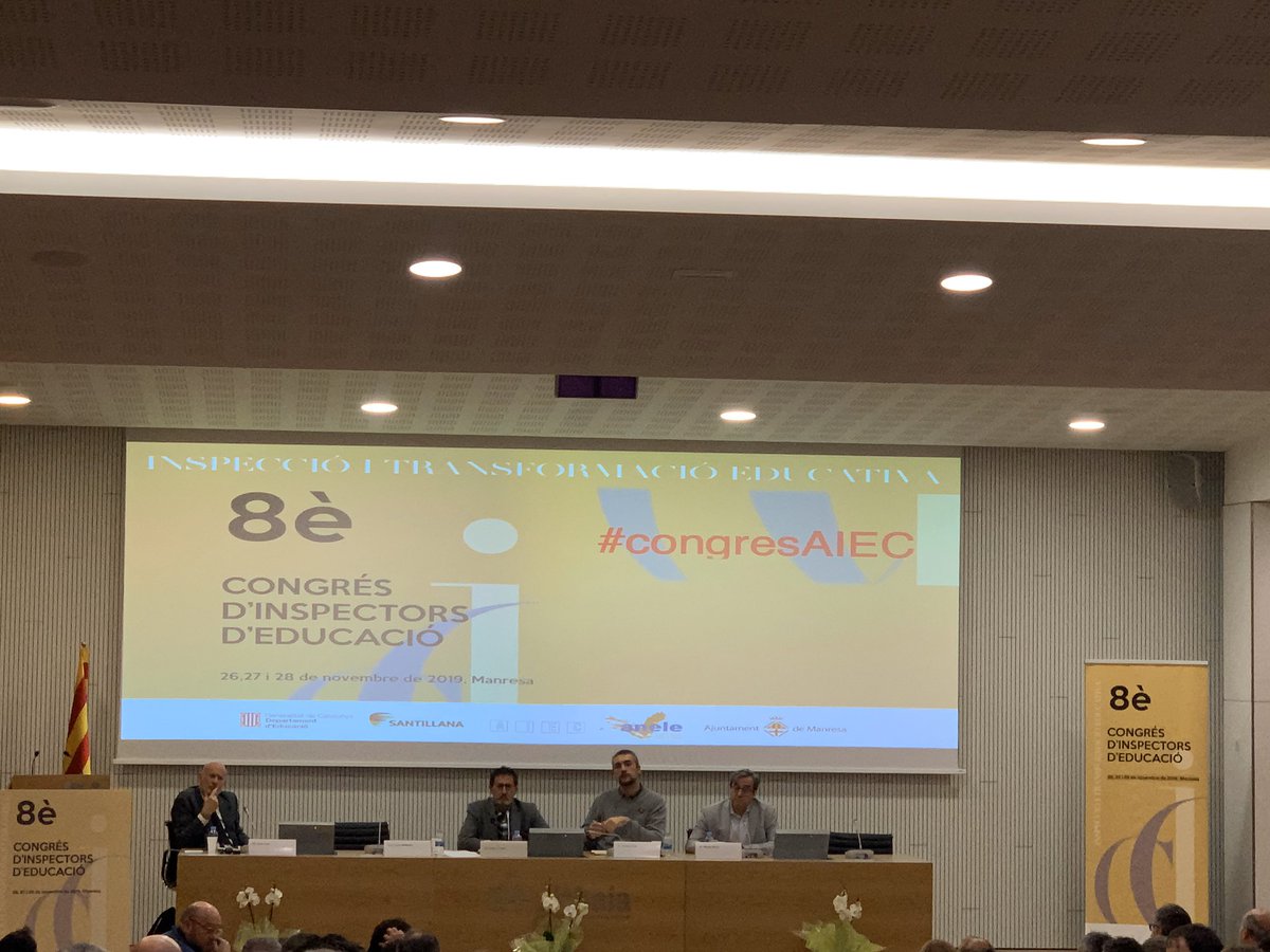 romero_fatima's tweet photo. #congresAIEC Avui darrera jornada del congrés. Sempre és enriquidor reflexionar sobre la nostra feina per tal de millorar-la. https://t.co/ici3xNyHGn